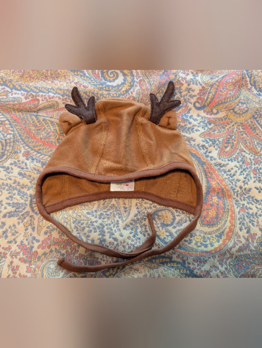 Hanna Andersson 3-12 Month Baby Reindeer Hat